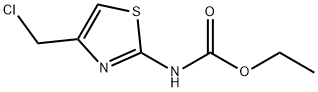 Carbamic  acid,  [4-(chloromethyl)-2-thiazolyl]-,  ethyl  ester  (9CI)