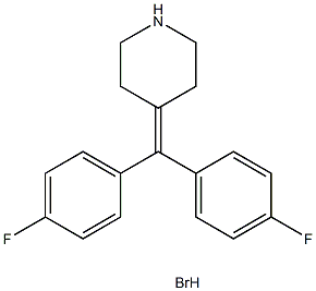 4-[双(4-氟苯基)亚甲基]哌啶氢溴酸盐