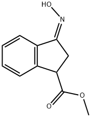1H-Indene-1-carboxylicacid,2,3-dihydro-3-(hydroxyimino)-,methylester,(Z)-(9CI)