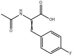 p-Fluoro-a-acetamidocinnamic Acid