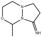 1H,8H-Pyrazolo[1,2-c][1,3,4]oxadiazin-8-imine,  tetrahydro-1-methyl-