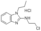 1-Propyl-2-(2-chloroethylamino)benzimidazole hydrochloride