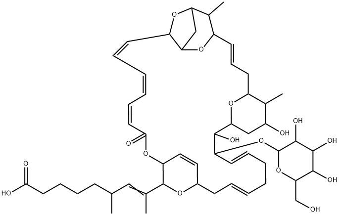 21-O-β-D-Glucopyranosylsorangicin A