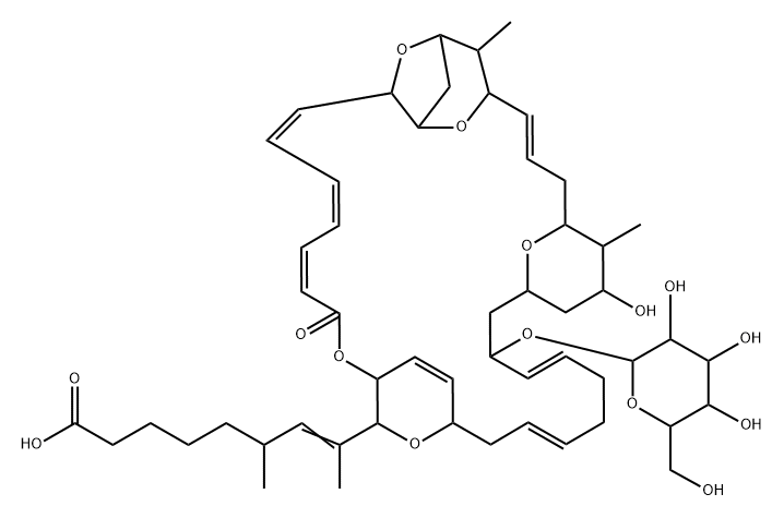 22-Deoxy-21-O-β-D-glucopyranosylsorangicin A