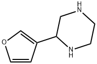 Piperazine, 2-(3-furanyl)- (9CI)