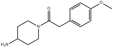 1-(4-aminopiperidin-1-yl)-2-(4-methoxyphenyl)ethan-1-one