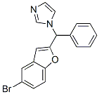1-((5-Bromo-2-benzofuranyl)phenylmethyl)-1H-imidazole