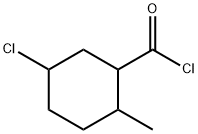 Cyclohexanecarbonyl chloride, 5-chloro-2-methyl- (9CI)