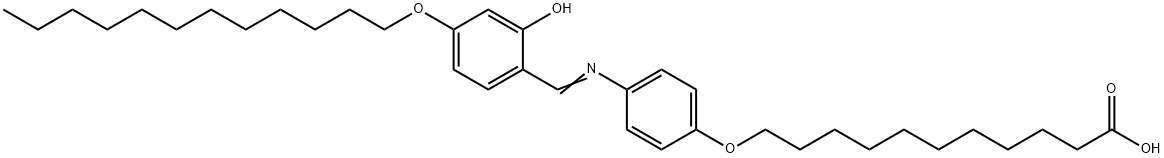 4''-(10-Carboxydecamethyleneoxy)-4-(dodecyloxy)-2-hydroxysalicylideneaniline