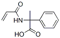Benzeneacetic  acid,  -alpha--methyl--alpha--[(1-oxo-2-propenyl)amino]-  (9CI)