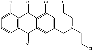 3-bis((2-chloroethyl)amino)methyl-1,8-dihydroxy-9,10-anthraquinone