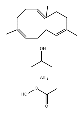 Ethaneperoxoic acid, reaction products with aluminum isopropoxide and 1,5,10-trimethyl-1,5,9-cyclododecatriene