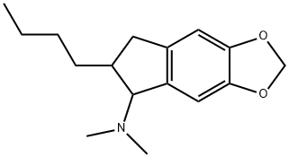 2-butyl-3-(dimethylamino)-5,6-methylenedioxyindan