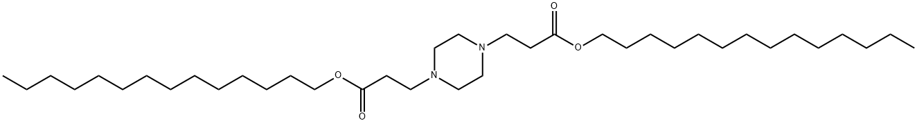 3,3'-(1,4-Piperazinediyl)dipropionic acid ditetradecyl ester