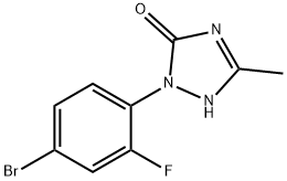 2-(4-溴-2-氟苯基)-1,2-二氢-5-甲基-3H-1,2,4-三唑-3-酮