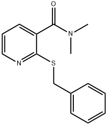 2-(BENZYLTHIO)-N,N-DIMETHYLNICOTINAMIDE