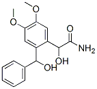 Benzeneacetamide,  -alpha--hydroxy-2-(hydroxyphenylmethyl)-4,5-dimethoxy-