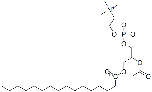 3,5,9-Trioxa-4-phosphapentacosan-1-aminium-10-14C,7-(acetyloxy)-4-hydroxy-N,N,N-trimethyl-10-oxo-,innersalt,4-oxide]