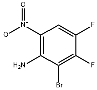 2-溴-3,4-二氟-6-硝基苯胺