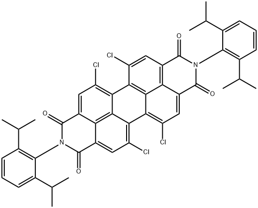 Anthra[2,1,9-def:6,5,10-d'e'f']diisoquinoline-1,3,8,10(2H,9H)-tetrone, 2,9-bis[2,6-bis(1-methylethyl)phenyl]-5,6,12,13-tetrachloro-