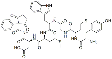 succinyl-tyrosyl-methionyl-glycyl-tryptophyl-methionyl-aspartyl-phenethylamide