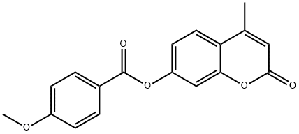 4-methyl-2-oxo-2H-chromen-7-yl 4-methoxybenzoate
