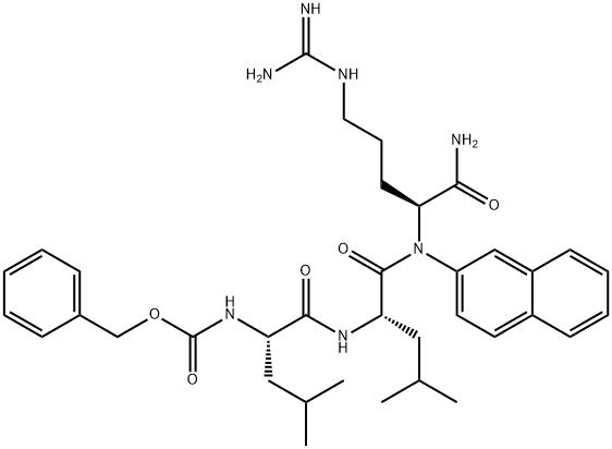 N-carbobenzoxyleucyl-leucyl-arginine-2-naphthylamide