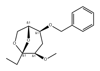 .beta.-D-ribo-3-Octulopyranose, 3,8-anhydro-1,2,5-trideoxy-4-O-methyl-6-O-(phenylmethyl)-