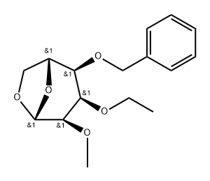 .beta.-D-Allopyranose, 1,6-anhydro-3-O-ethyl-2-O-methyl-4-O-(phenylmethyl)-