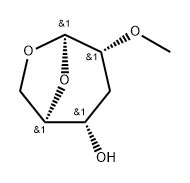 .beta.-D-ribo-Hexopyranose, 1,6-anhydro-3-deoxy-2-O-methyl-