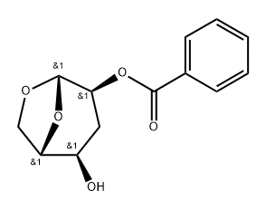 .beta.-L-ribo-Hexopyranose, 1,6-anhydro-3-deoxy-, 2-benzoate