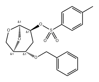 .beta.-D-arabino-Hexopyranose, 1,6-anhydro-3-deoxy-4-O-(phenylmethyl)-, 4-methylbenzenesulfonate