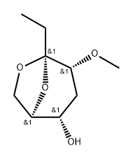 .beta.-D-ribo-3-Octulopyranose, 3,8-anhydro-1,2,5-trideoxy-4-O-methyl-