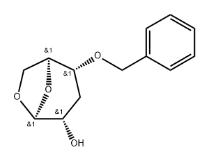 .beta.-L-ribo-Hexopyranose, 1,6-anhydro-3-deoxy-4-O-(phenylmethyl)-