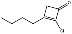 2-Cyclobuten-1-one,  3-butyl-2-chloro-