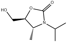 2-Oxazolidinone,5-(hydroxymethyl)-4-methyl-3-(1-methylethyl)-,(4R-trans)-(9CI)