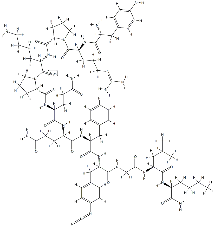 substance P, Tyr(0)-(4'-N3)Phe(8)-Nle(11)-