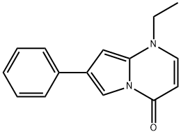 1,4-dihydro-1-ethyl-7-phenylpyrrol(1,2-a)-pyrimidine-4-one