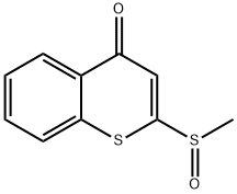 4H-1-Benzothiopyran-4-one, 2-(methylsulfinyl)-