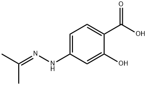 Salicylic acid, 4-isopropylidenehydrazino- (6CI)
