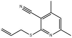 2-(ALLYLSULFANYL)-4,6-DIMETHYLNICOTINONITRILE