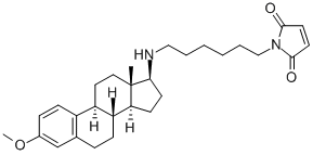 1-[6-[((17Β)-3-雌酮-1,3,5[10]-三烯-17-基)氨基]乙基]-1H-吡咯-2,5-二酮