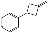Pyridine, 4-(3-methylenecyclobutyl)- (6CI)
