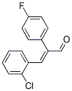 (E)-3-(2-chlorophenyl)-2-(4-fluorophenyl)propenal