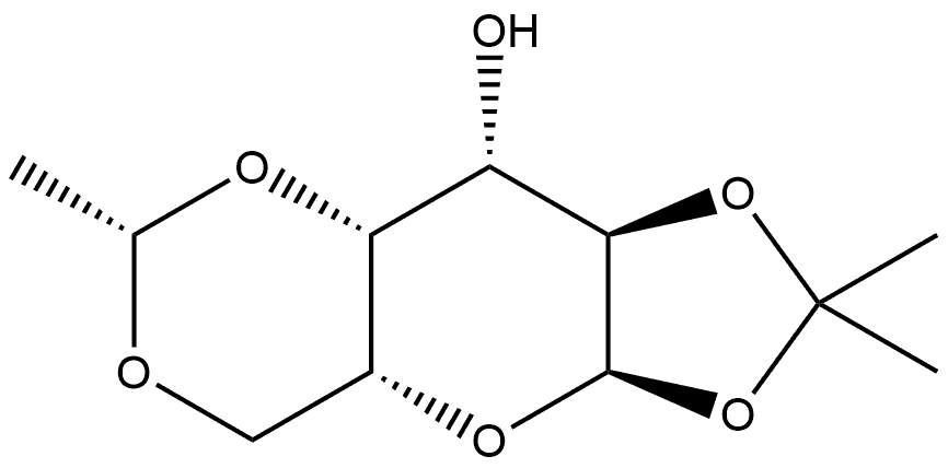 (S)-4,6-O-ethylidene-1,2-O-(1-methylethylidene)-α-D-galactopyranose