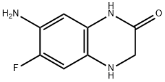 2(1H)-Quinoxalinone,7-amino-6-fluoro-3,4-dihydro-(9CI)