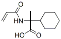 Cyclohexaneacetic  acid,  -alpha--methyl--alpha--[(1-oxo-2-propenyl)amino]-  (9CI)