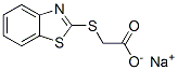 (Benzothiazol-2-ylthio)acetic acid sodium salt