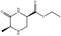 2-Piperazinecarboxylicacid,5-methyl-6-oxo-,ethylester,(2R-cis)-(9CI)