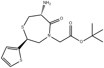 (2S,6R)-6-氨基-5-氧代-2-(2-噻吩基)四氢-1,4-硫氮杂卓-4-乙酸叔丁酯
